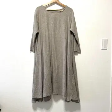 린넨 100% 일본제 원피스