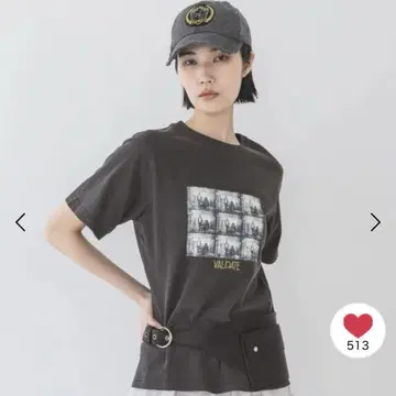 포토그래프 빈티지 프린트 TEE