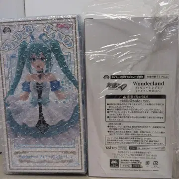 하츠네 미쿠 피규어 Wonderland 신데렐라 타이 크레 한정판