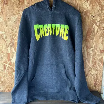 CREATURE 산타크루즈 후드티 블랙 NHS 택 L