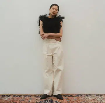 Knuth Marf 2way marvelt pants/white