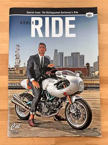 Noble Ride vol.001 노블 라이드 001 카페 레이서 잡지