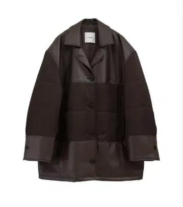 CLANE LEATHER SWITCHING OVER JACKET