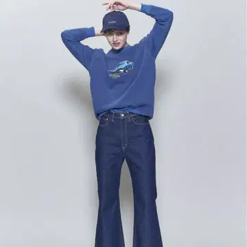 6 ROKU STAY GOLD ITEMS 맨투맨 M 사이즈