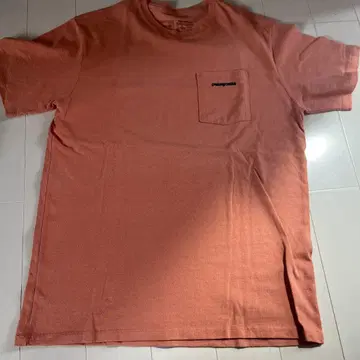 patagonia 오렌지 티셔츠 XS