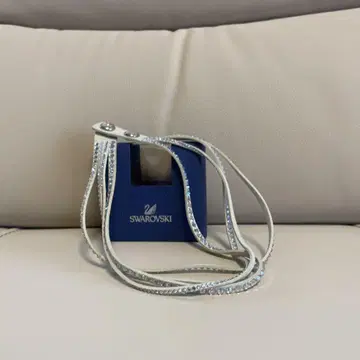Swarovski 실버 다중 랩 팔찌