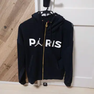 Jordan PARIS 풀 집업 후드티 M 네이비