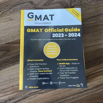 GMAT Official Guide 2023 - 2024