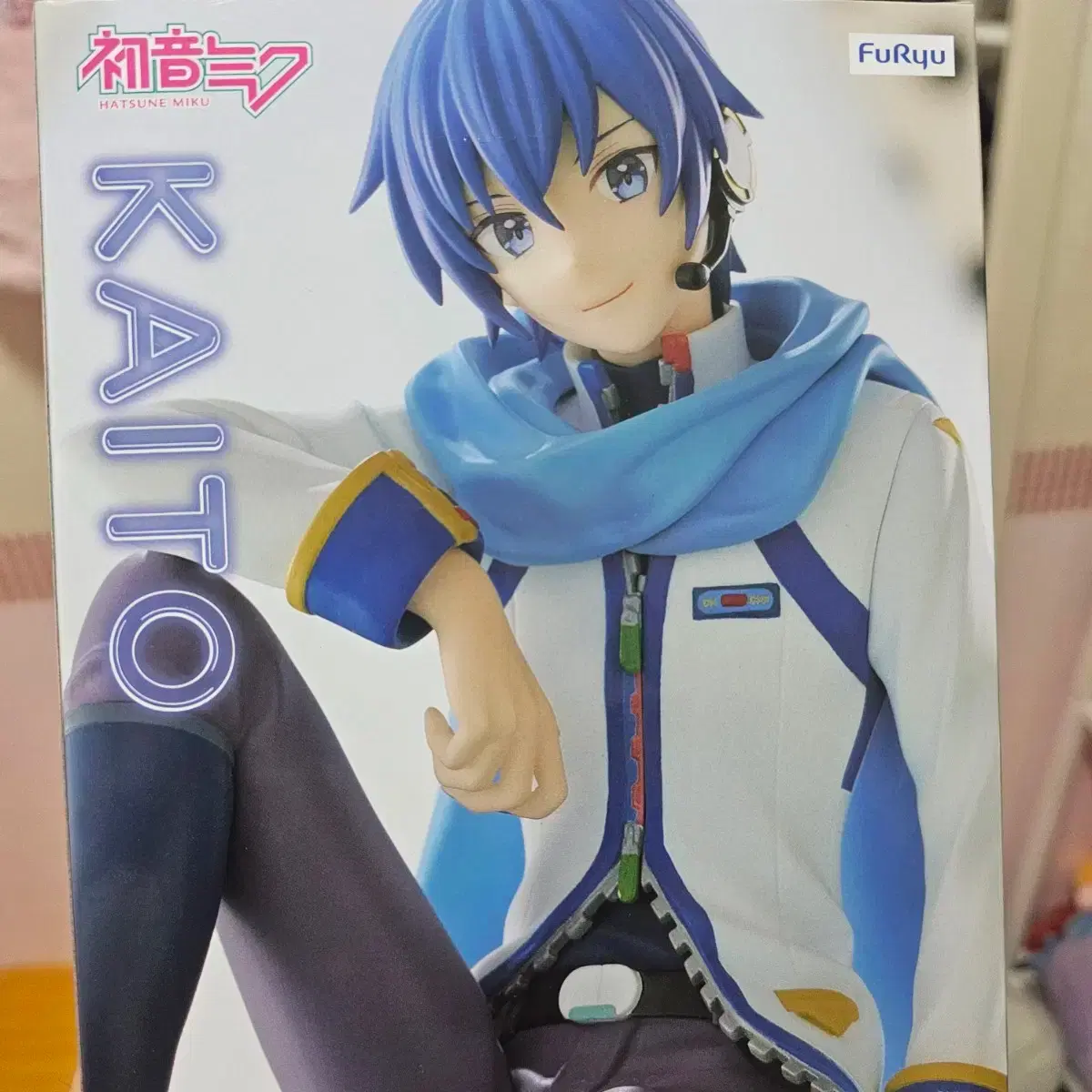 Quick sale)) Vocaloid KAITO Noodle Stopper Figure on Bunjang