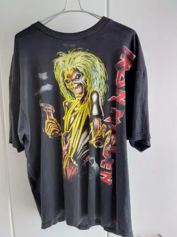 Iron Maiden Killers 티셔츠 XL 블랙