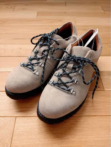 GU 리얼 가죽 트레킹 슈즈 27.0cm 베이지