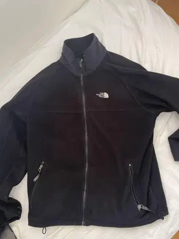The North Face 블랙 플리스 자켓