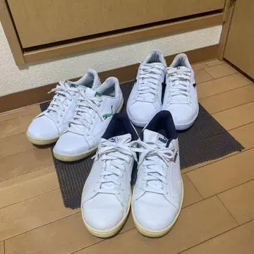 PUMA 메인 화이트 스니커즈 27.5cm 3족 세트