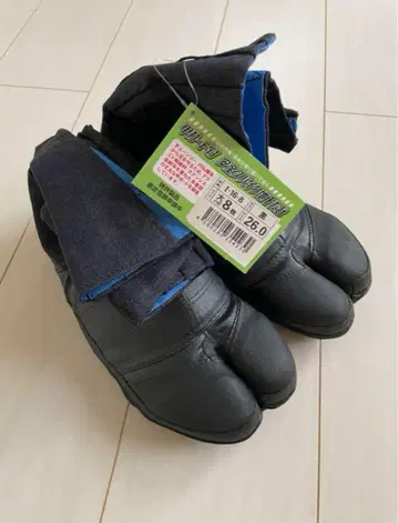 안전 스파이크 지하 타비 미사용 새상품 26cm