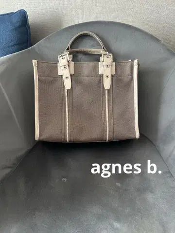 [새상품급] agnes b. 아녜스베 토트백