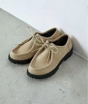 [ forksy. ] 탱크솔 티롤리안 슈즈 베이지