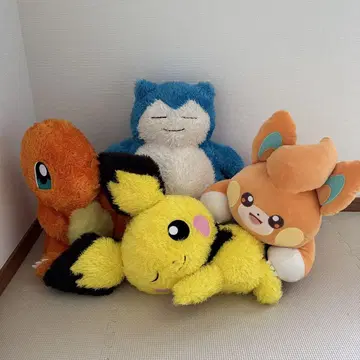 봉제인형 4개 세트