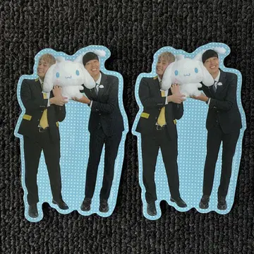 요시모토 만자이 극장 만게키 시나모롤 콜라보 기온 스티커