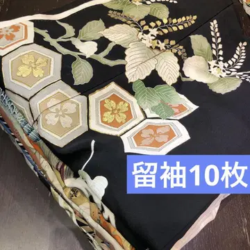 [ 기모노 리메이크 소재 ] 토메소데 10장 묶음 판매, 핸드메이드용