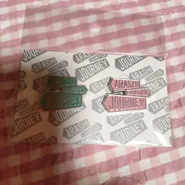 ARASHI JOURNEY 핀 배지 2개 세트