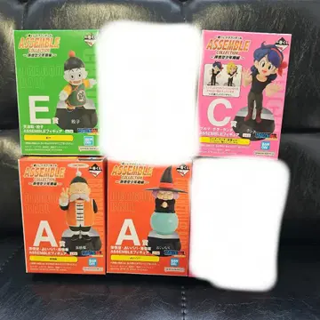 드래곤볼 ASSEMBLE COLLECTION 피규어 4세트