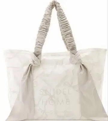 snidelhome 토트백 베이지 리본 미개봉 새상품