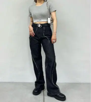 who's who gallery 데님 팬츠