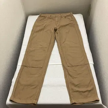 단종 희귀 레어 UNIQLO 더블니 페인터 팬츠 덕 베이지
