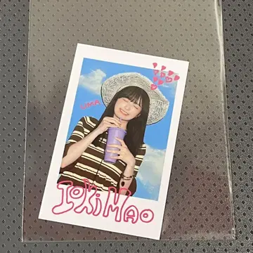 노기자카46 NOGI CAFE 노기 카페 폴라로이드풍 스티커 이오키 마오