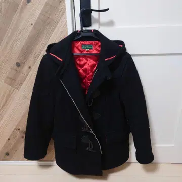 Dry Bones 더플 코트 블랙 38