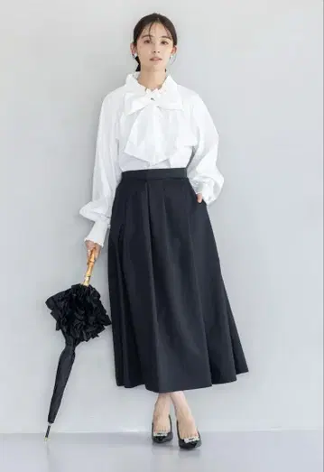 아메노치하레 비 막이 스커트 (Emily) 네이비