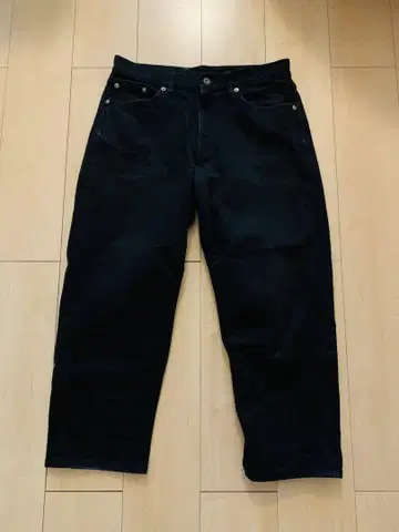 [ MUJILABO 무인양품 ] 블랙 데님 팬츠 사이즈 28