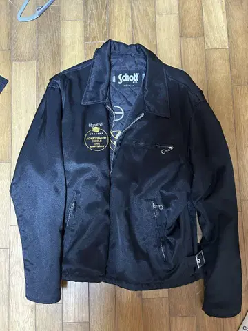 Schott 블랙 자켓 L 사이즈 High End Systems