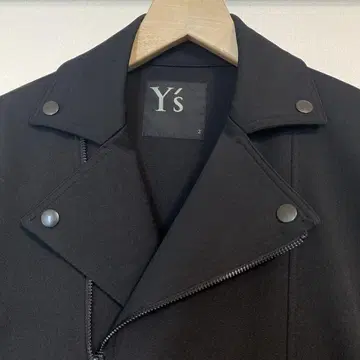 Y's 블랙 라이더 자켓 사이즈 2