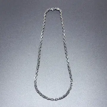 [새상품급] 닻 체인 목걸이 스테인리스 4mm 약 50cm