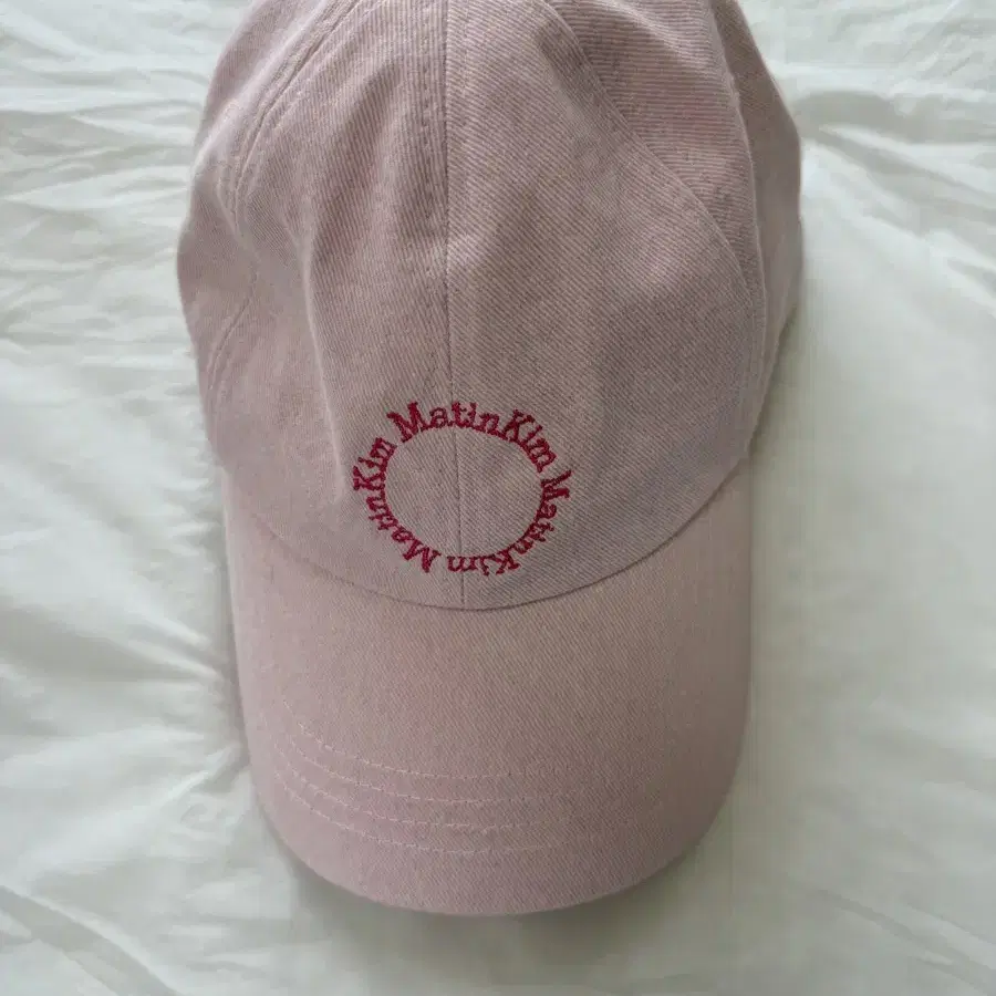 Matin Kim MACARON LOGO BALL CAP ピンク MATIN KIM | 마뗑킴 Matin Kim Macaron Logo Ball Cap Hat #모자