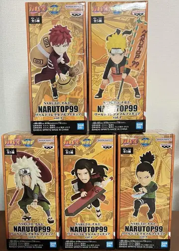 NARUTOP99 월드 콜렉터블 피규어 vol.1 5종 세트