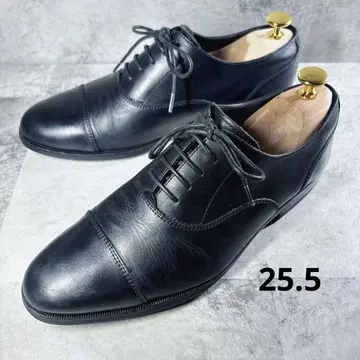 SUIT SELECT 정장 셀렉트 스트레이트 팁 25.5 천연 가죽 블랙
