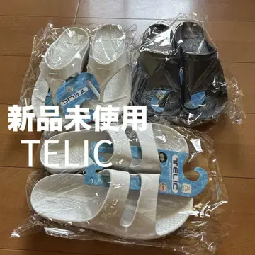 미사용 새상품 TELIC 테릭 리커버리 샌들 통굽