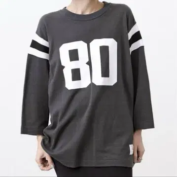 라빠르망 Americana 80 프린트 풋볼 T셔츠