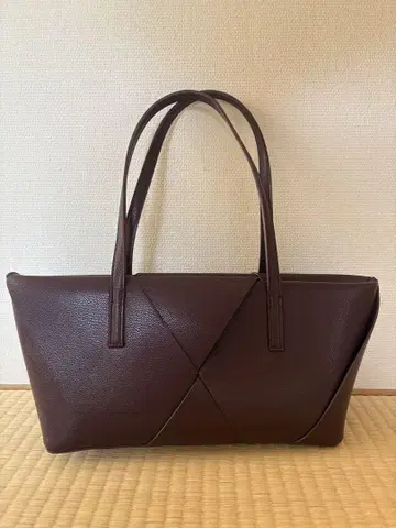 ZARA 브라운 토트백 핸드백