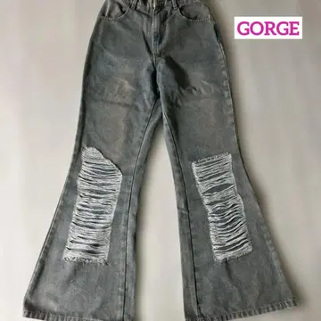 GORGE*데미지 데님*freesize
