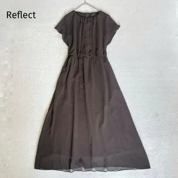 Reflect 리플렉트 양류 원단 롱 원피스 브라운