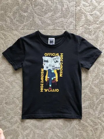 히게단 Official히게단dism 티셔츠 130cm