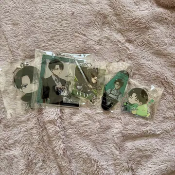진격의 거인 아크링 키링 세트 리바이