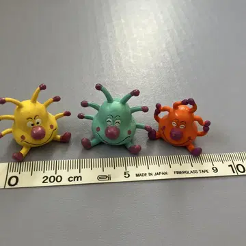 호빵맨 곰팡이맨 피규어 3체 세트
