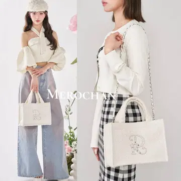 Darich 새상품 DR 비쥬 미니 토트백 [화이트]