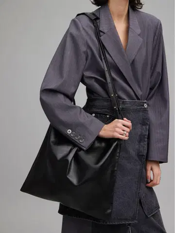 ameri vintage LUSTER FAKE LEATHER BAG