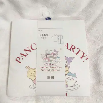 3XL 새상품 유니클로 치이카와 산리오 스위츠 컬렉션 라운지 세트