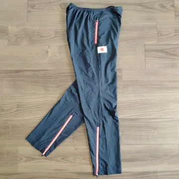 ASICS 조거 팬츠 다크 그레이 일본 국기 포함